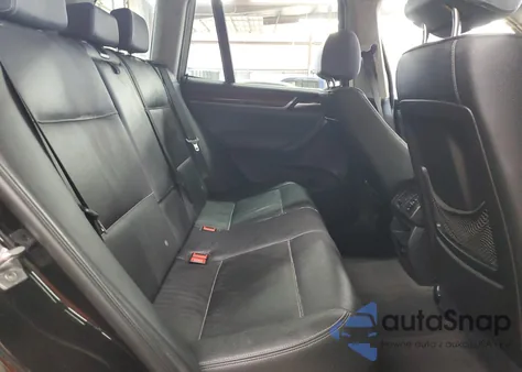 2017 BMW X3 Sdrive28I из США, поврежденный, VIN 5UXWZ7C35H0X40443